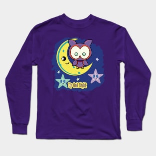 Up Owl Night - Night Owl Long Sleeve T-Shirt